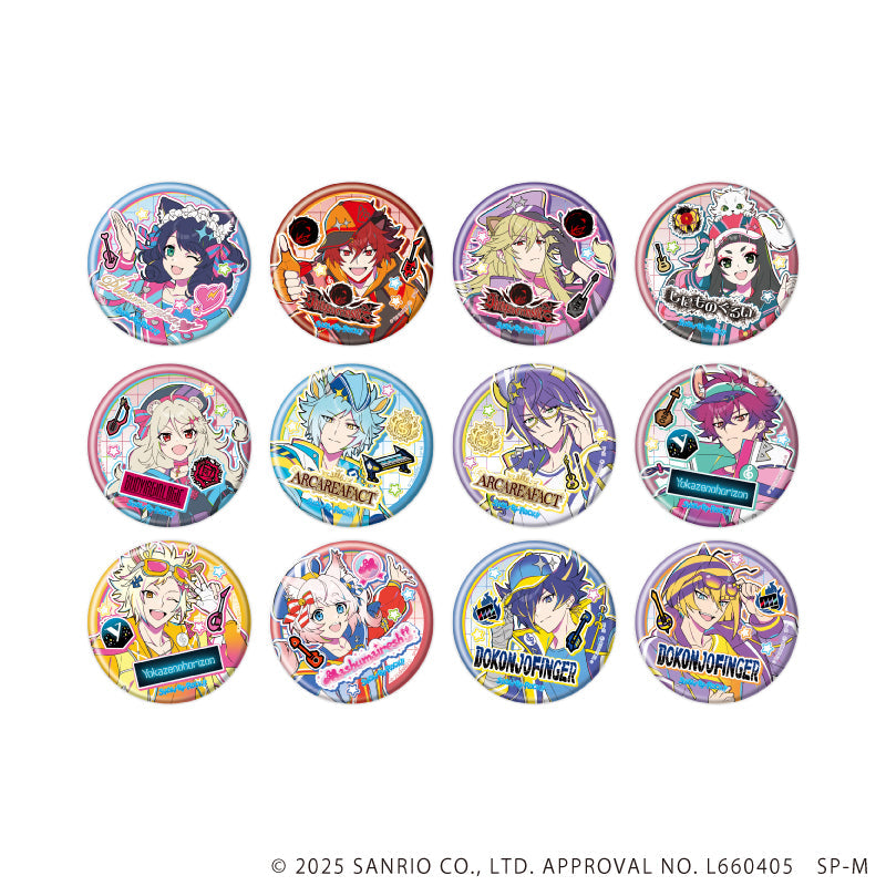 SHOW BY ROCK!!』缶バッジ48/カラフルポップver. BOX(全12種