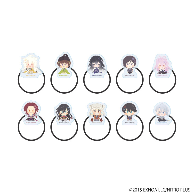 『わんぱく!刀剣乱舞』アクリルヘアゴム04/コンプリートセット(全10種)