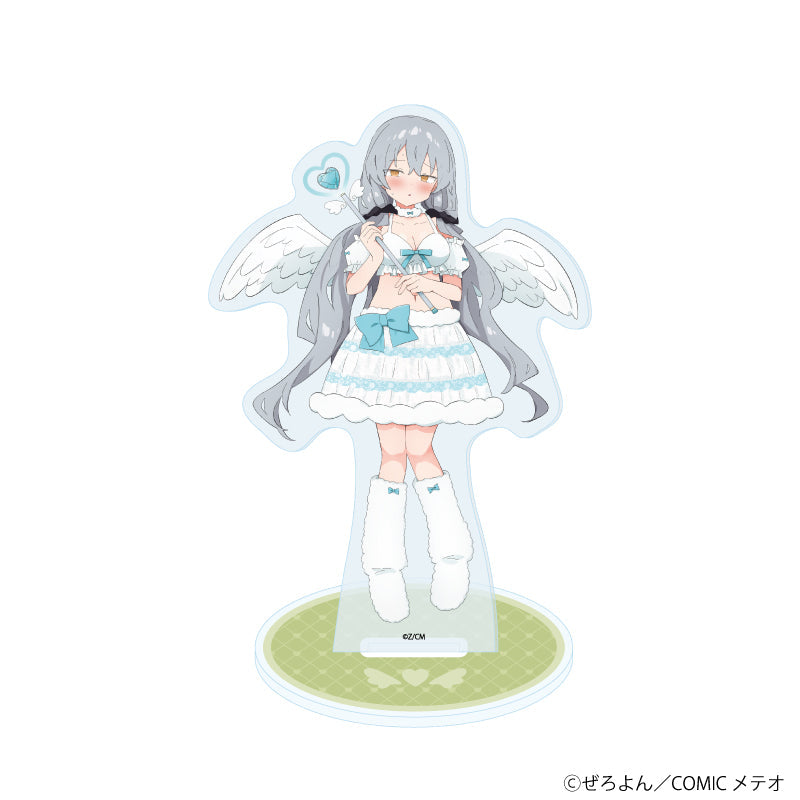 レア ざこ先生 ポップアップ限定 BIGアクリルスタンド 缶バッジ 渡良瀬桃樺