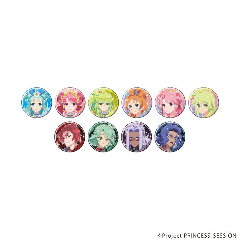 輝く高品質な プリンセッション・オーケストラ』缶バッジ01/BOX(全10種)(公式 ピンズ・ピンバッジ・缶バッジ