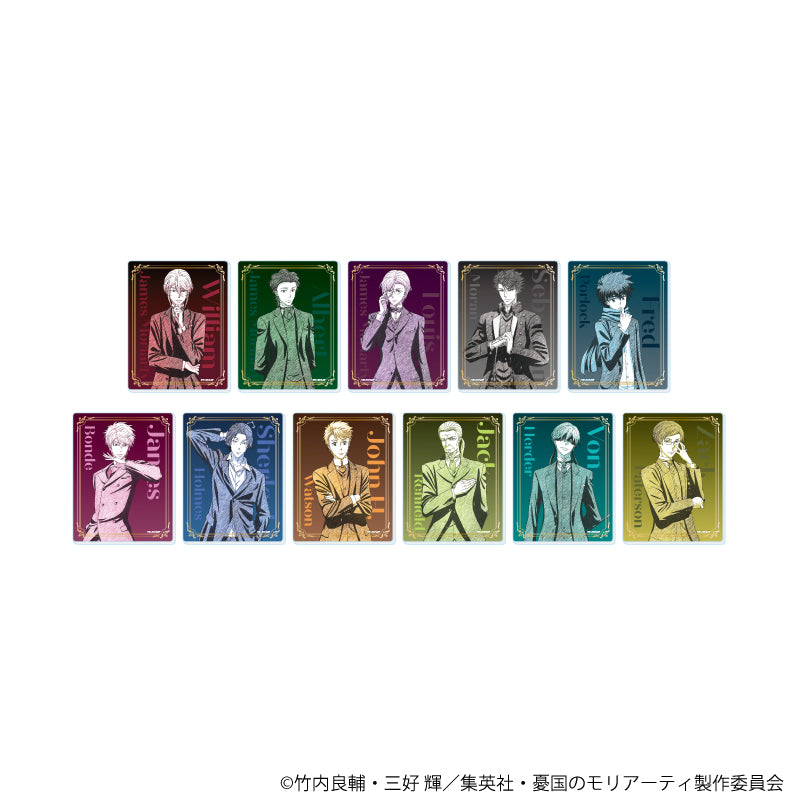 憂国のモリアーティ』アクリルカード07/BOX(全11種)(グラフ