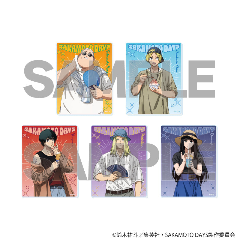 『SAKAMOTO DAYS』アクリルカード11/夏私服ver. コンプリートセット(全5種)(描き下ろしイラスト)
