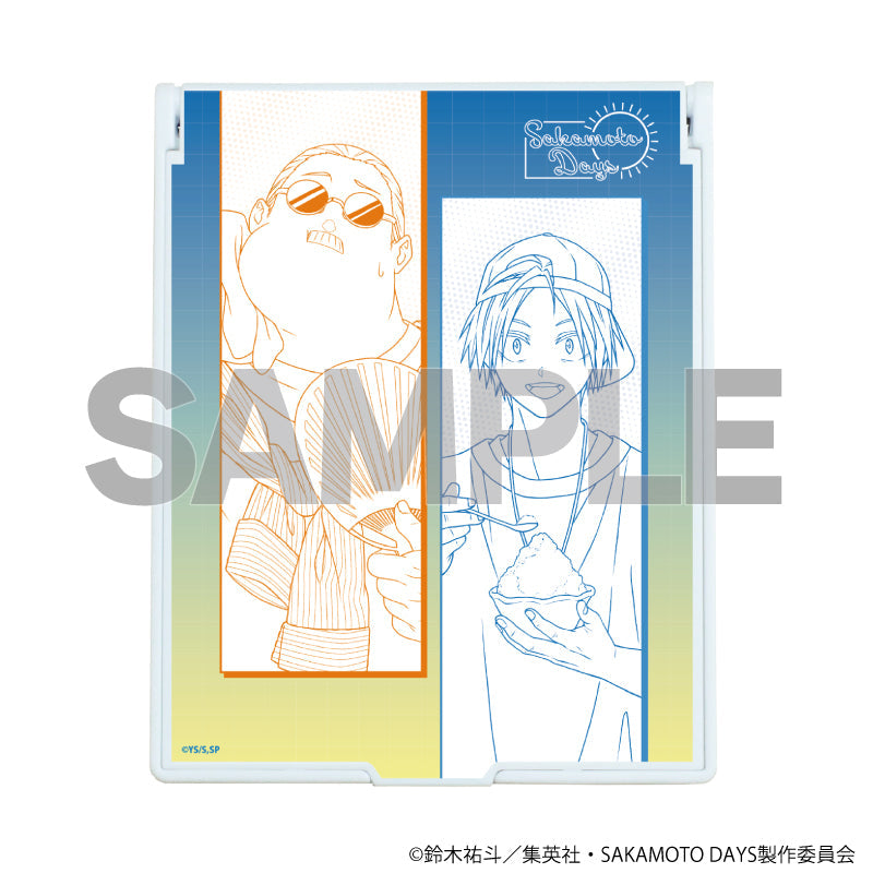 『SAKAMOTO DAYS』デカキャラミラー03/坂本太郎&朝倉シン 夏私服ver.(描き下ろしイラスト)