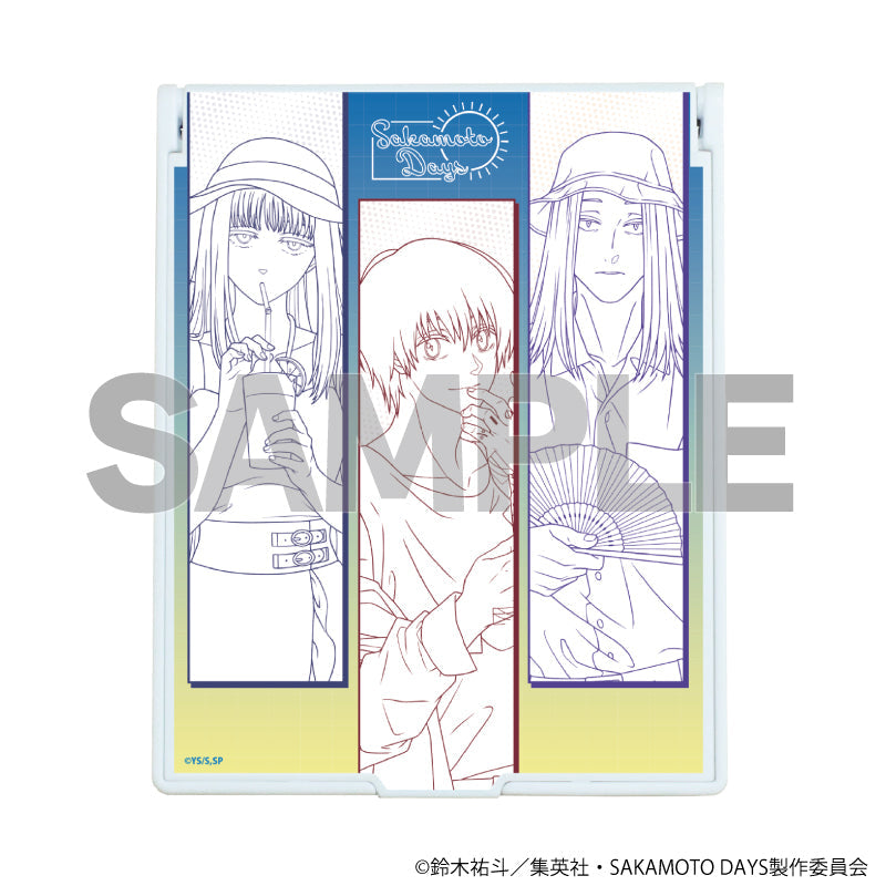 『SAKAMOTO DAYS』デカキャラミラー04/南雲&神々廻&大佛 夏私服ver.(描き下ろしイラスト)