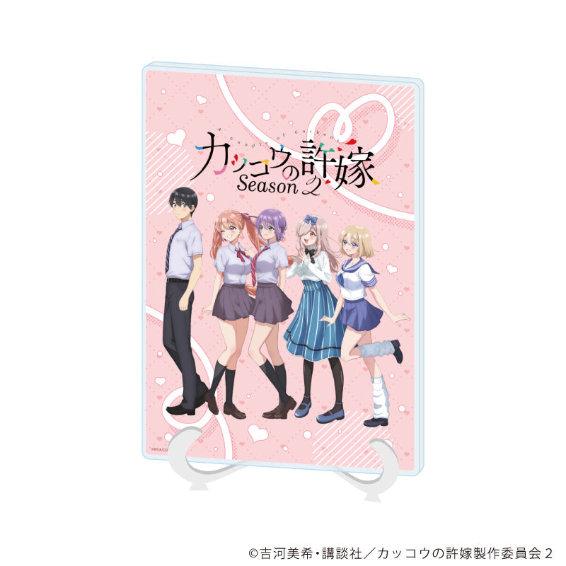 『カッコウの許嫁Season2』アクリルアートボード(A5サイズ)01/集合デザイン(公式イラスト)