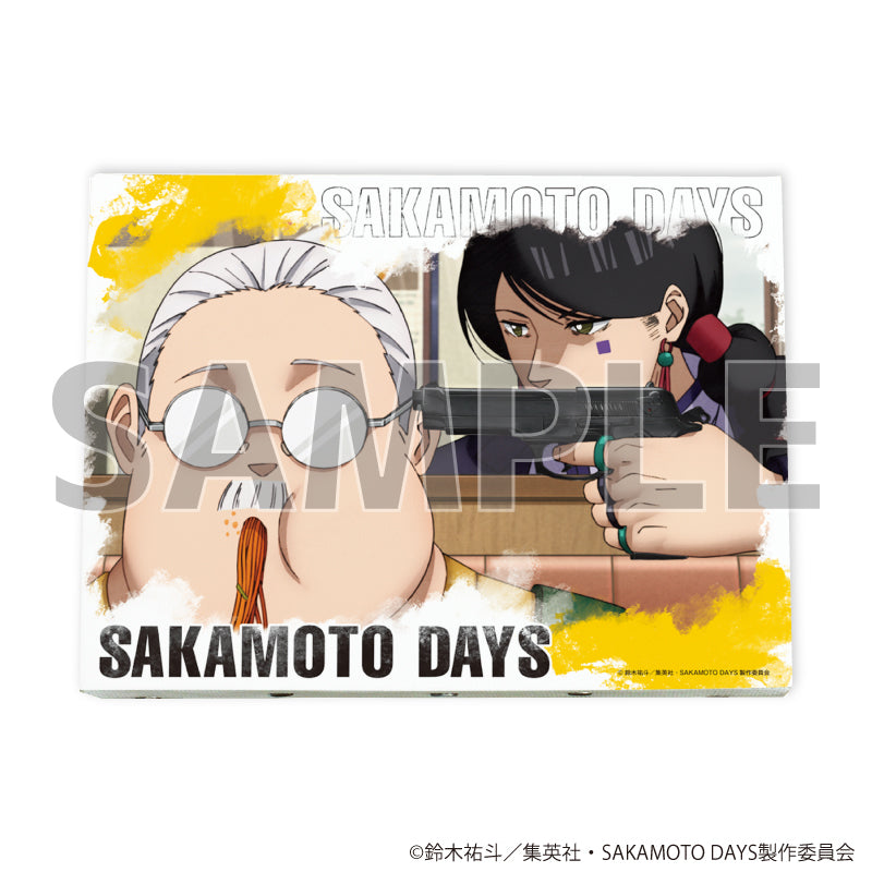 『SAKAMOTO DAYS』キャンバスボード04/坂本太郎&陸無糖(場面写イラスト)