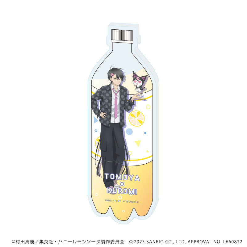 『ハニーレモンソーダ×サンリオキャラクターズ』コレクションボトル05/高嶺友哉×クロミ(等身イラスト)