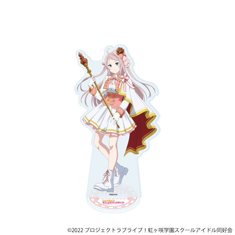 【匿名配送】虹ヶ咲学園スクールアイドル同好会　上原歩夢　缶バッジ ラブライブ!虹ヶ咲学園スクールアイドル同好会』スクエア和紙缶