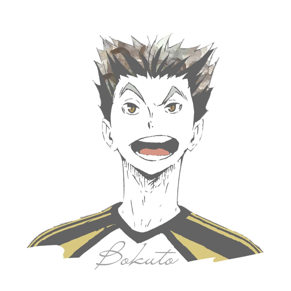 ハイキュー!! Tシャツ 木兎光太郎 メンズ