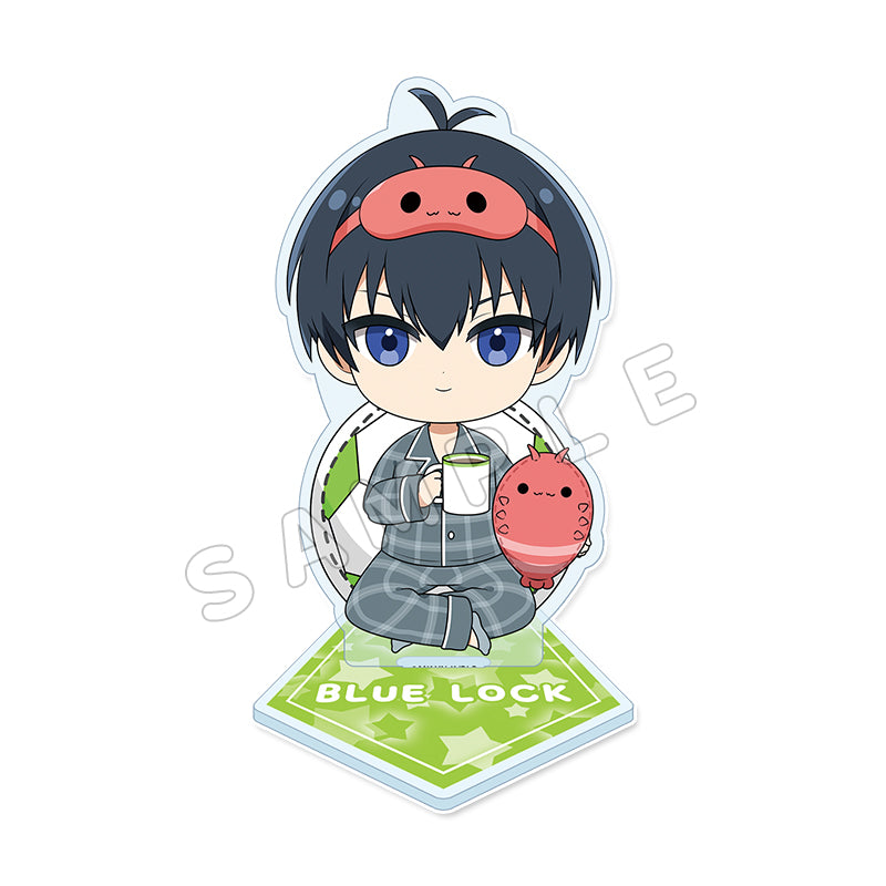 『ブルーロック』ぷちちょこ アクリルスタンド 【潔 世一】 くつろぎ時間ver.