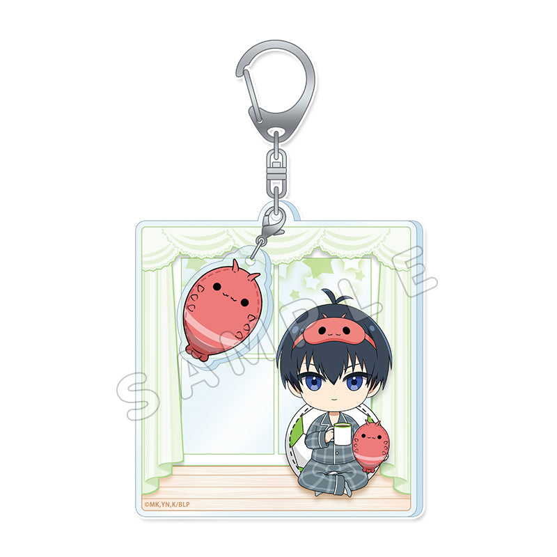 『ブルーロック』ぷちちょこ アクリルキーホルダー 【潔 世一】 くつろぎ時間ver.