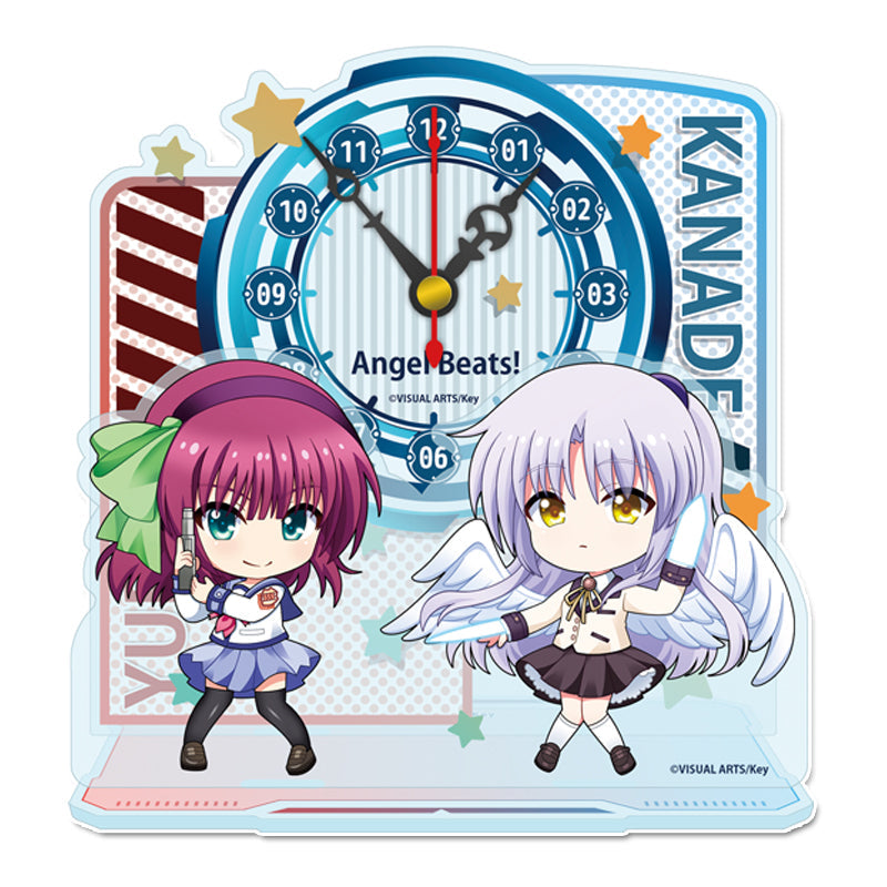 『Angel Beats!』ぷちちょこミニアクリル置時計 ゆり&かなで