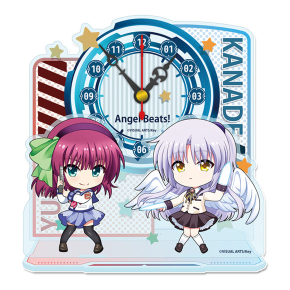 『Angel Beats!』ぷちちょこミニアクリル置時計 ゆり&かなで