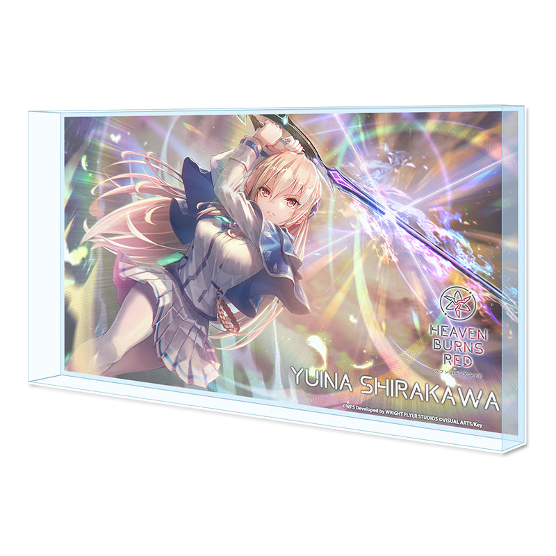 『ヘブンバーンズレッド』BIGアクリルブロック【白河ユイナ】