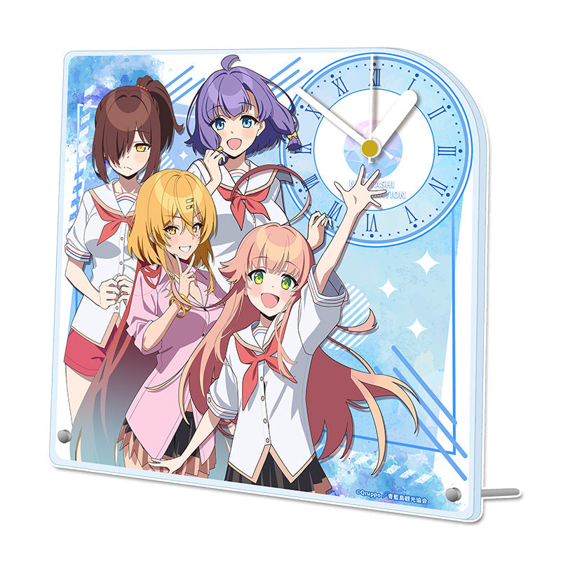 『ぬきたし THE ANIMATION』アクリル置時計
