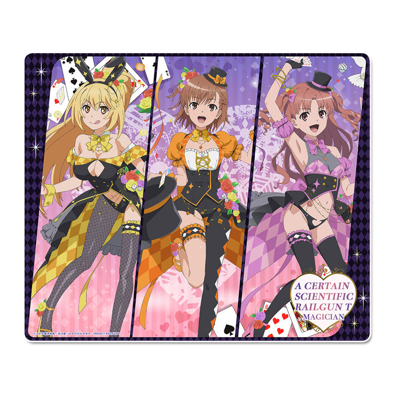 『とある科学の超電磁砲T』描き下ろしマウスパッド【マジシャンver.】