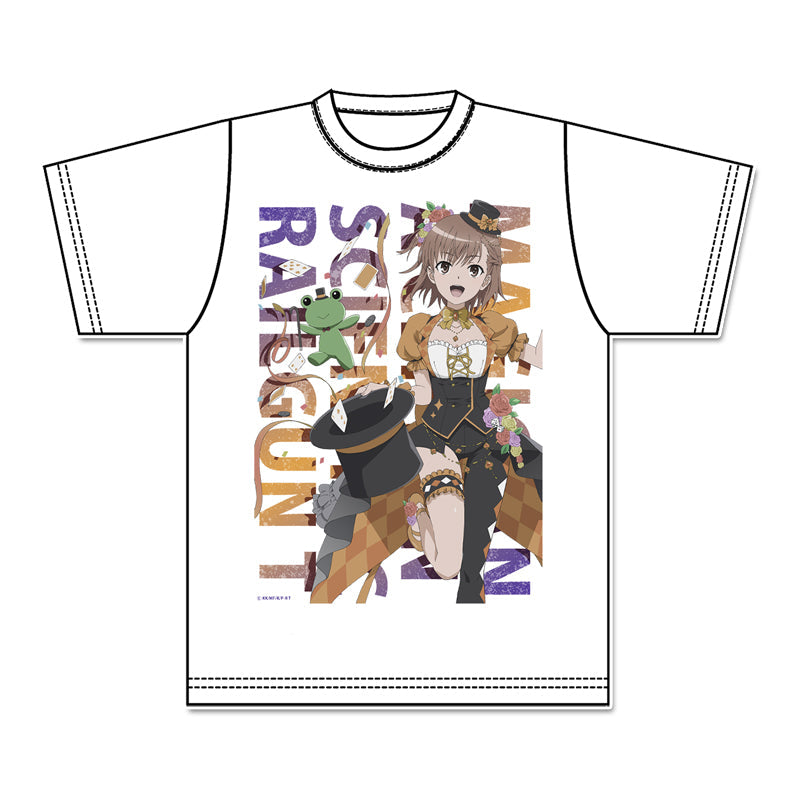 『とある科学の超電磁砲T』描き下ろしグラフィックTシャツ【御坂美琴】マジシャンver.