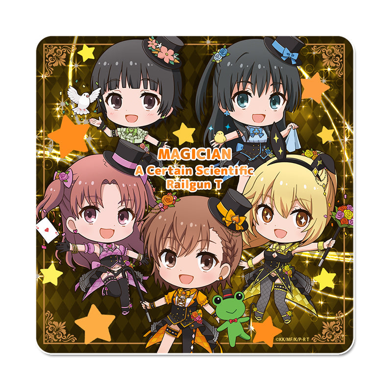 『とある科学の超電磁砲T』ぷちちょこマグネットステッカー【マジシャンver.】