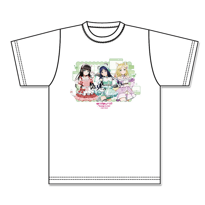 『ラブライブ!サンシャイン!!』描き下ろし グラフィックTシャツ 【3年生】 アニマル衣装