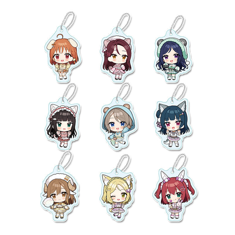 『ラブライブ!サンシャイン!!』ぷちちょこ トレーディングアクリルキーホルダー アニマル衣装【BOX】