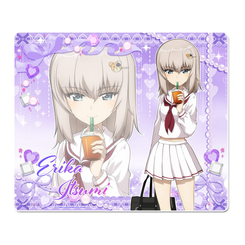 『ガールズ&パンツァー 最終章』描き下ろし マウスパッド【逸見エリカ】ギャル制服ver.