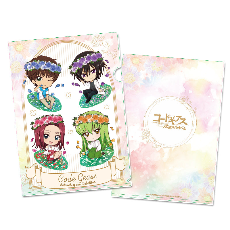 『コードギアス 反逆のルルーシュ』ぷちちょこクリアファイル【B】Flower Collection
