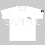 『レーシングミク2024Ver.』キービジュアルサイドシルエット&戦績Tシャツ 白 Lサイズ