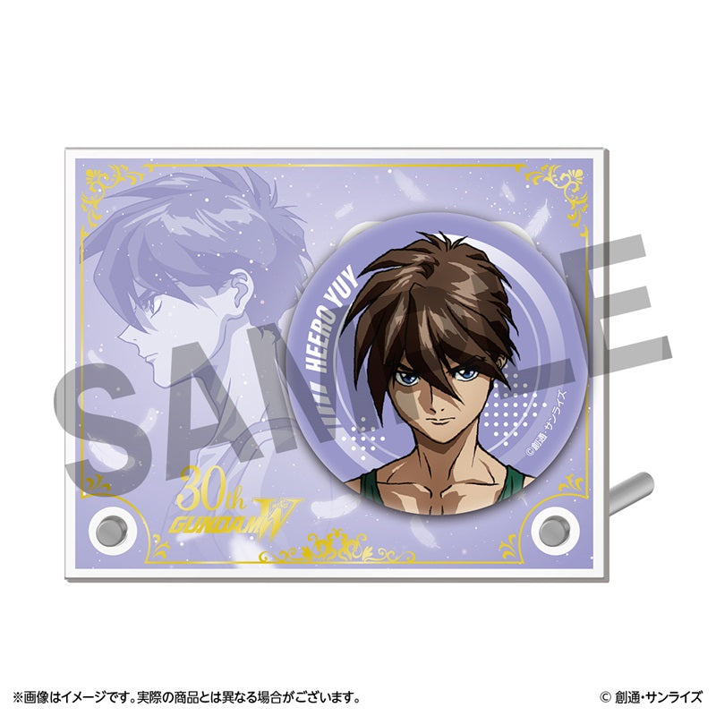 新機動戦記ガンダムW&Endless Waltz』缶バッジアクリルスタンド ヒイロ