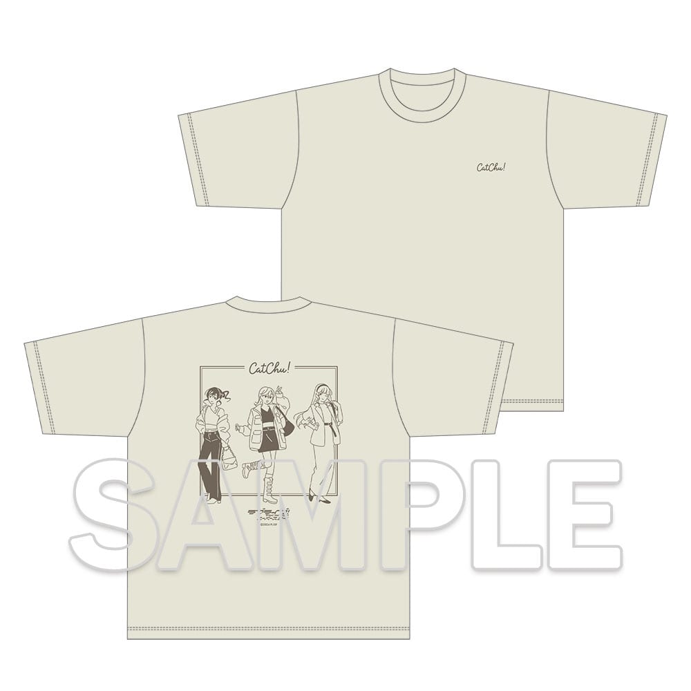 『ラブライブ!スーパースター!!』お散歩は季節をまとって。 ビッグシルエットTシャツ CatChu!