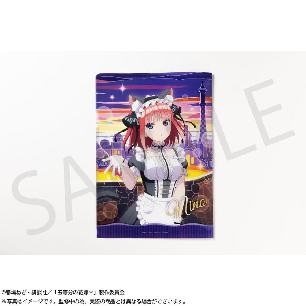 『五等分の花嫁*』A4クリアファイルセット 中野二乃