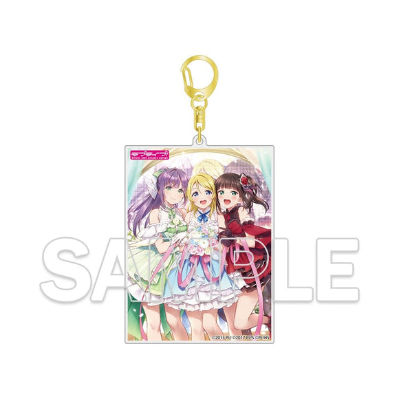 『LoveLive!Days5周年記念 ラブライブ!シリーズ』アクリルキーホルダー 絵里&ダイヤ&梢