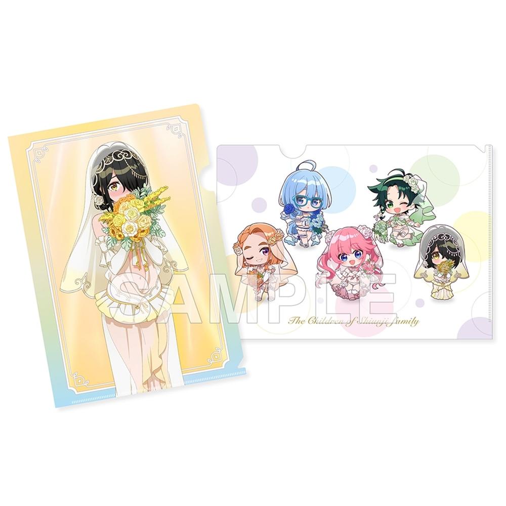 『紫雲寺家の子供たち』クリアファイルセット ことの&ミニキャラ集合 ウェディングビキニver.