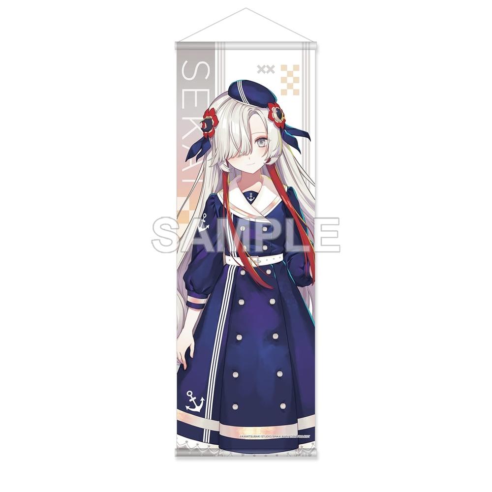 『神椿市建設中。』ハーフタペストリー 夜河 世界 Marine Look ver.