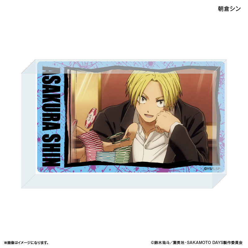 SAKAMOTO DAYS』トレーディング箔押し風マット缶バッジ お給仕