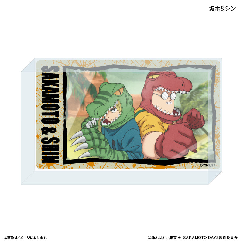 サカモトデイズ 陸少糖 坂本太郎　アクリルブロック SAKAMOTO DAYS』アクリルブロック “HEROES