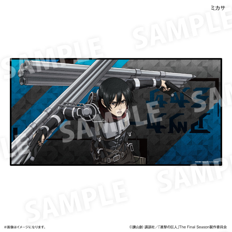 『進撃の巨人』進撃の巨人 ビッグタオル ミカサ