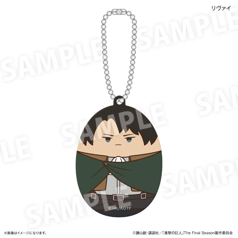 『進撃の巨人』進撃の巨人 アクリルキーホルダー にぎにぎの楽園ver. リヴァイ