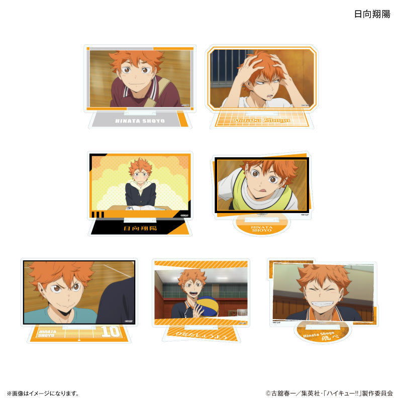 ハイキュー!!』第8弾 六角形缶バッジ(mochocho) M-VB 影山飛雄 – Anime