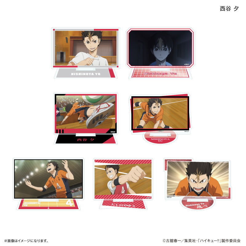 ハイキュー!!』第8弾 六角形缶バッジ(mochocho) M-VI 東峰旭 – Anime