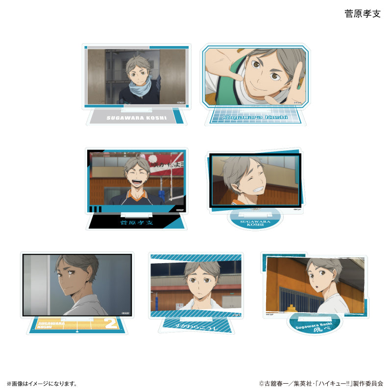 ハイキュー!!』第8弾 六角形缶バッジ(mochocho) M-VI 東峰旭 – Anime