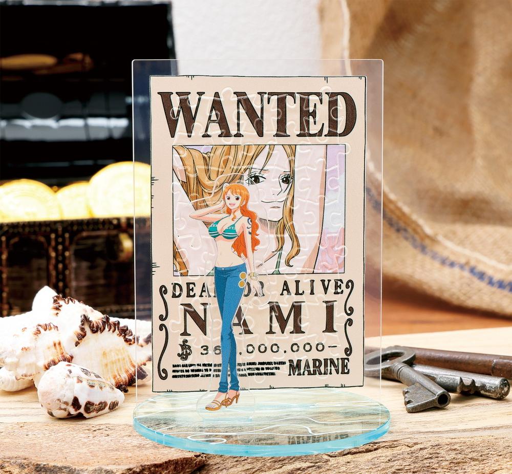 『ONE PIECE』ジグソーパズル まめパズルダイカット40ピース MA-D03 ナミ