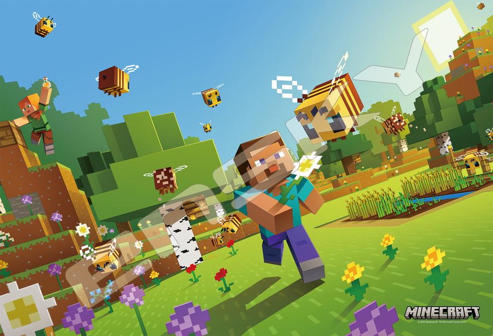 『MINECRAFT』ジグソーパズル 300ピース 300-ML09 Honey Bees