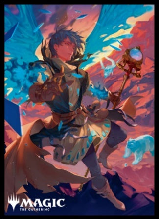 『マジックザギャザリング』プレイヤーズカードスリーブ ファウンデーションズ 幻術士、ポル・ジャマール MTGS-329