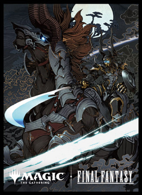 『マジックザギャザリング』マジックザギャザリング――FINAL FANTASY プレイヤーズカードスリーブ MFS-64 木版画 ボーダーレス版 召喚:蛮神オーディン