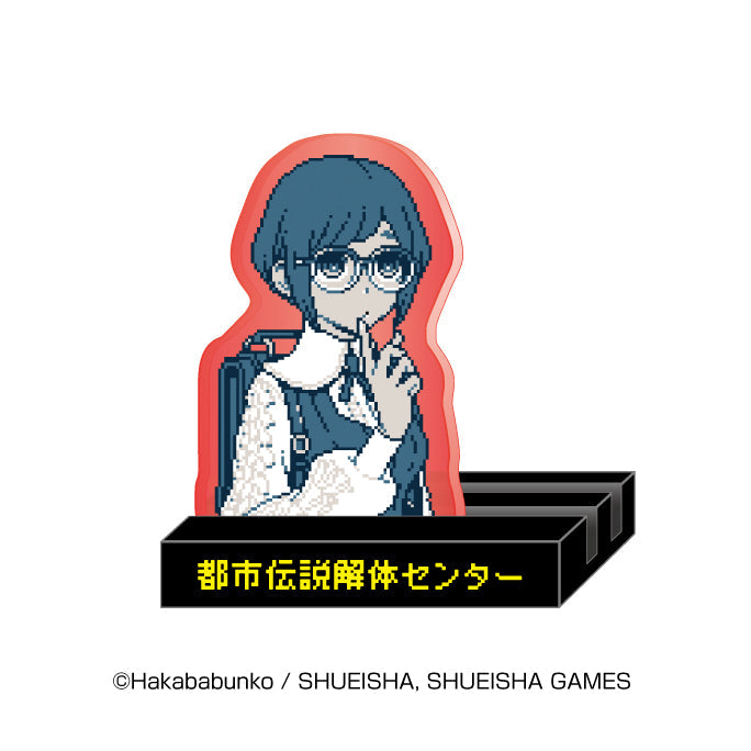 【激レア】都市伝説解体センター　あざみのメガネ風クリアカード 都市伝説解体センター』キャもカもスタンド 福来あざみ – Anime