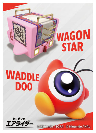 『カービィのエアライダー』キャラクタースリーブ ワドルドゥ&ワゴンスター EN-1585