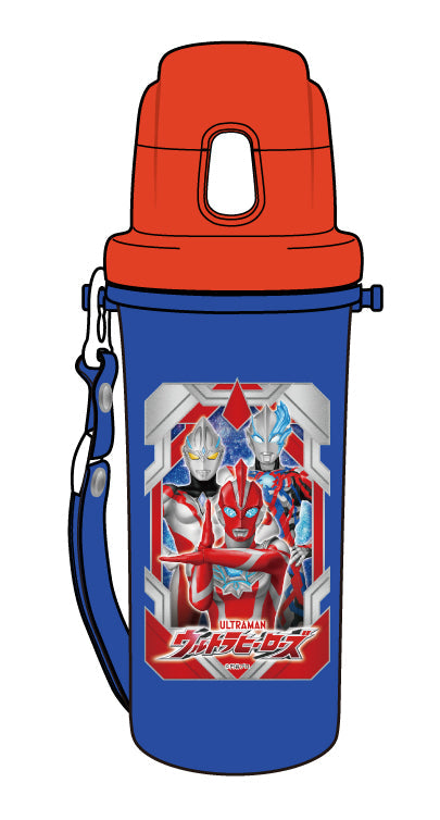 『ウルトラヒーローズ』直飲み水筒 SC-600B(2025年7月版)