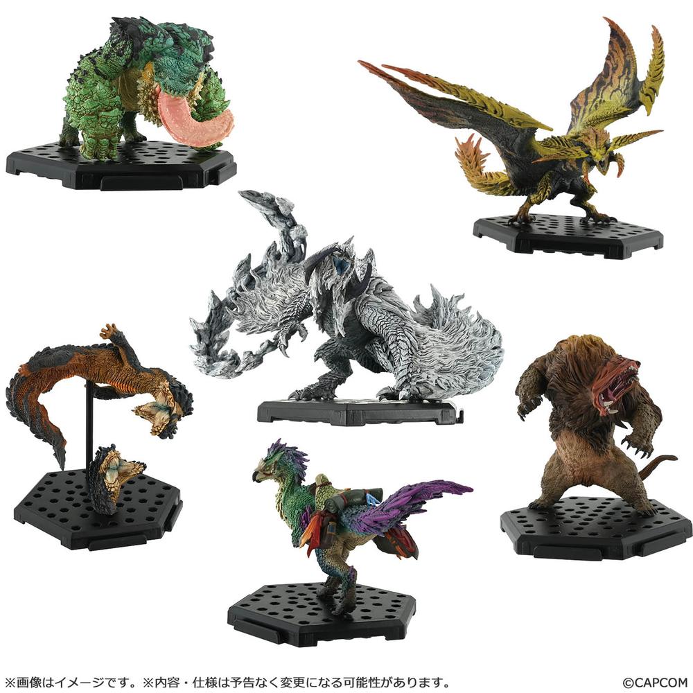 50個 被りなし 美品 モンハン フィギュア BOX販売]CFB モンスターハンター スタンダードモデル Plus