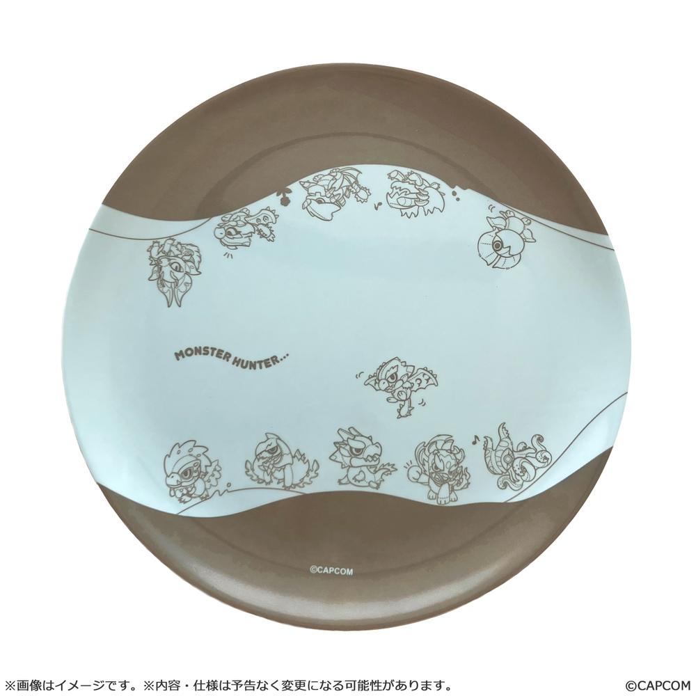 『モンスターハンター』モンでふぉ メラミンプレート ミントカラー