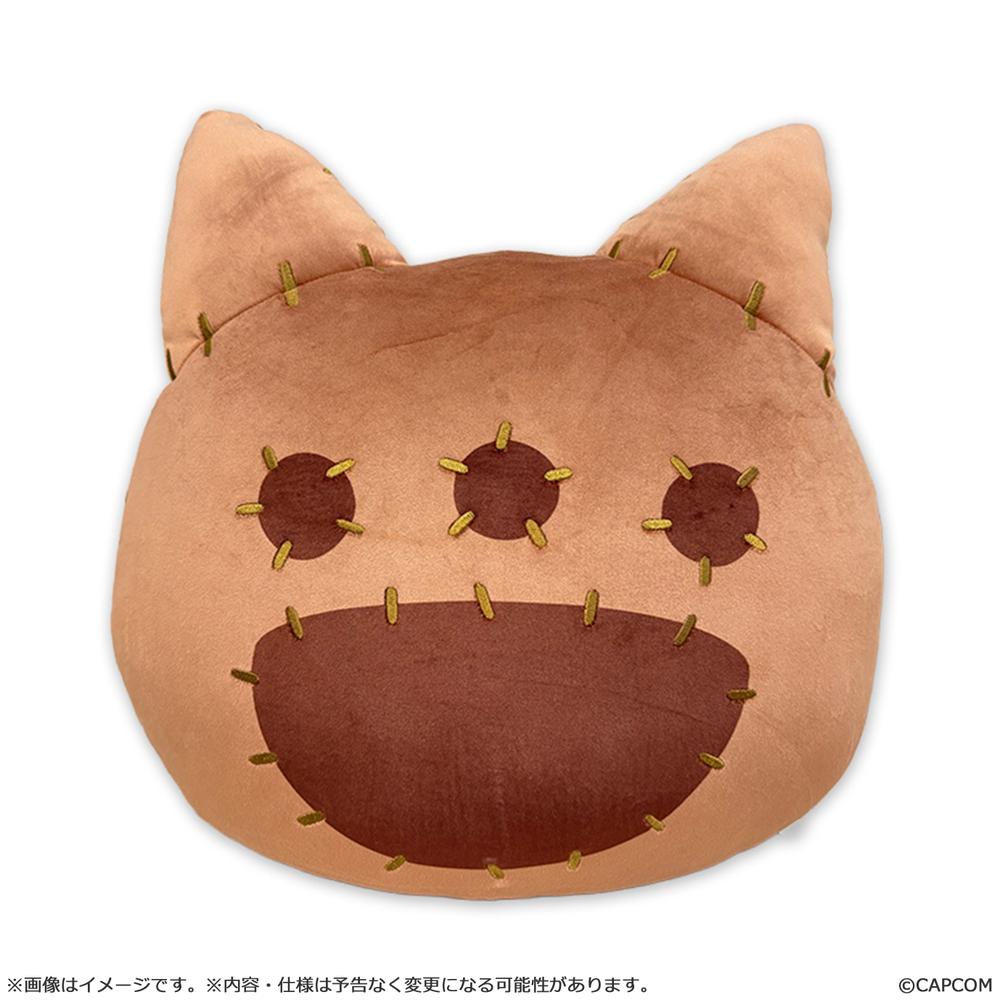 『モンスターハンターワイルズ』ネコ型クッション